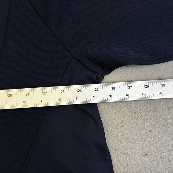 Majestic Washington Nationals Shirt Mens XL Authentic Waffle Sleeve Therma Base - Picture 5 of 8